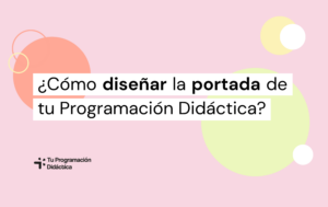 portada programación didáctica