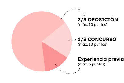 Gráfico donde se muestra los datos del perfil del opositor que obtiene plaza por reposición y nueva creación