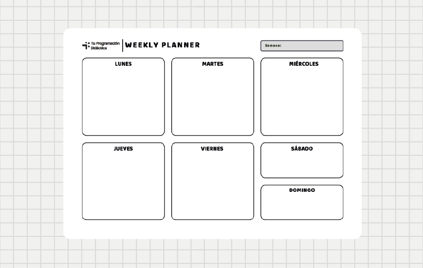 Planner semanal