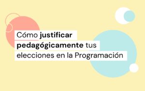 justificar pedagógicamente