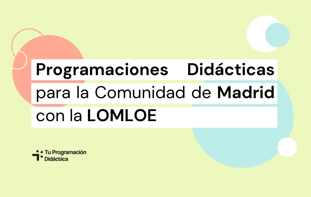 programaciones didácticas hechas lomloe madrid