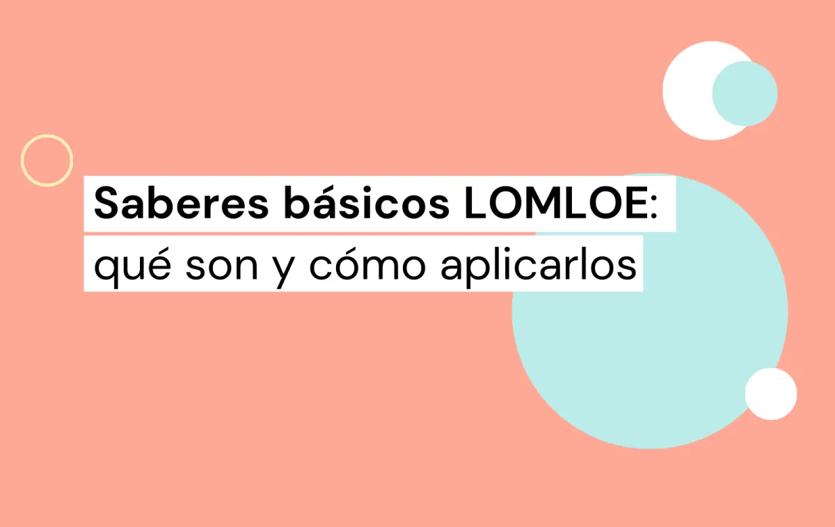saberes básicos lomloe