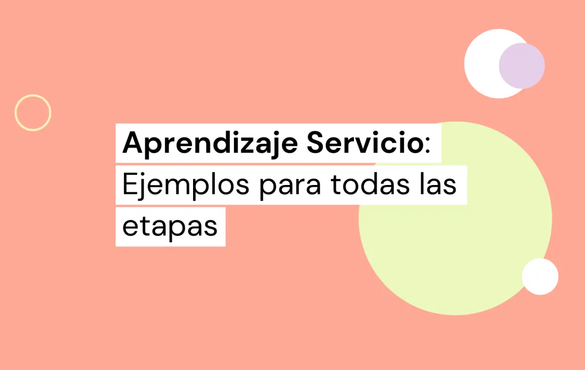 Aprendizaje Servicio ejemplos