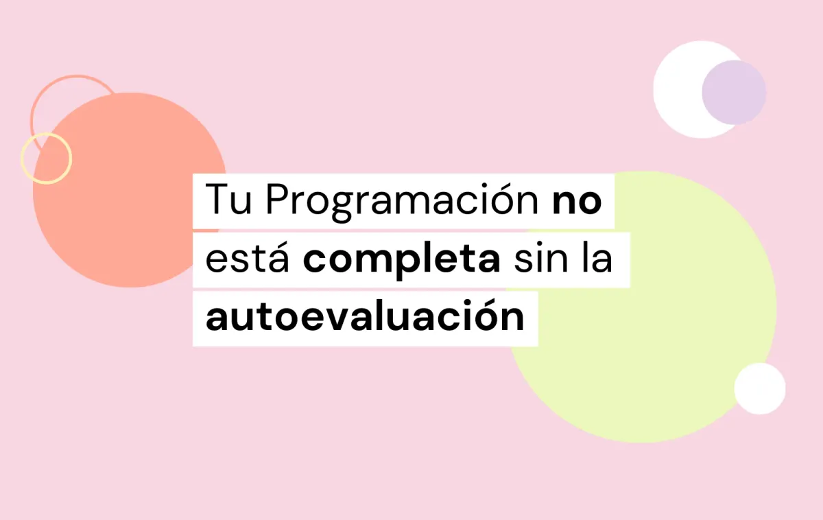 Autoevaluación en la Programación Didáctica