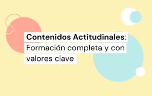 Contenidos actitudinales