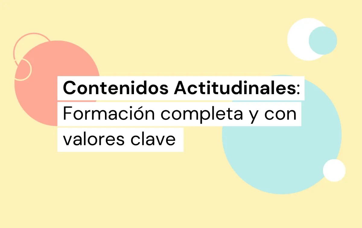 Contenidos actitudinales