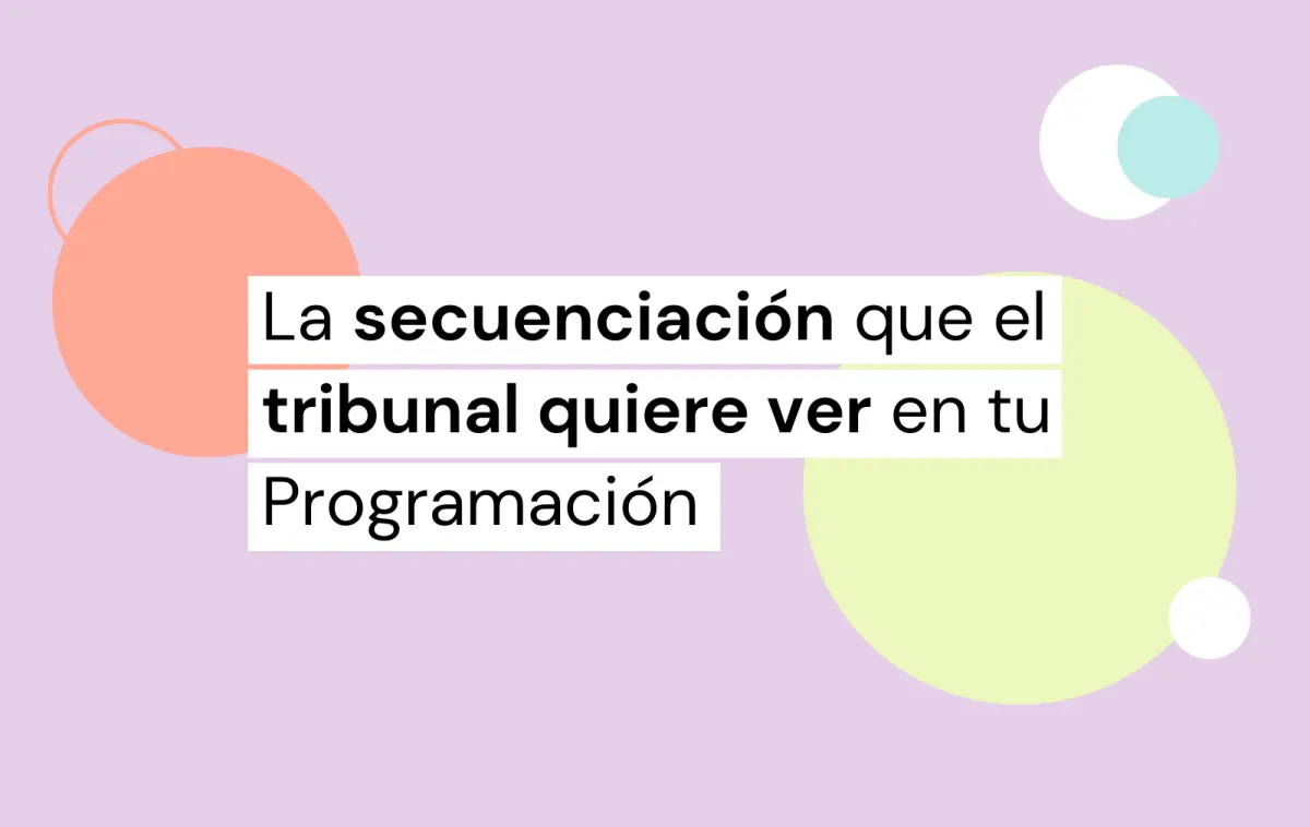 Secuenciación de contenidos