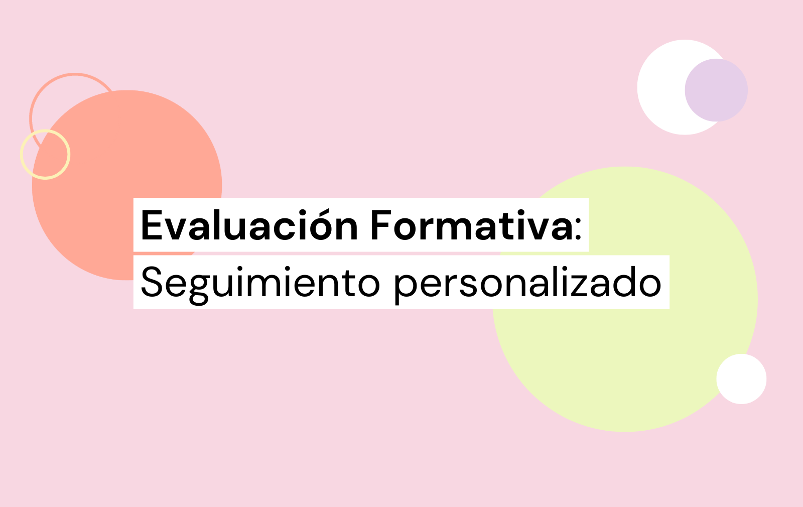 evaluación formativa