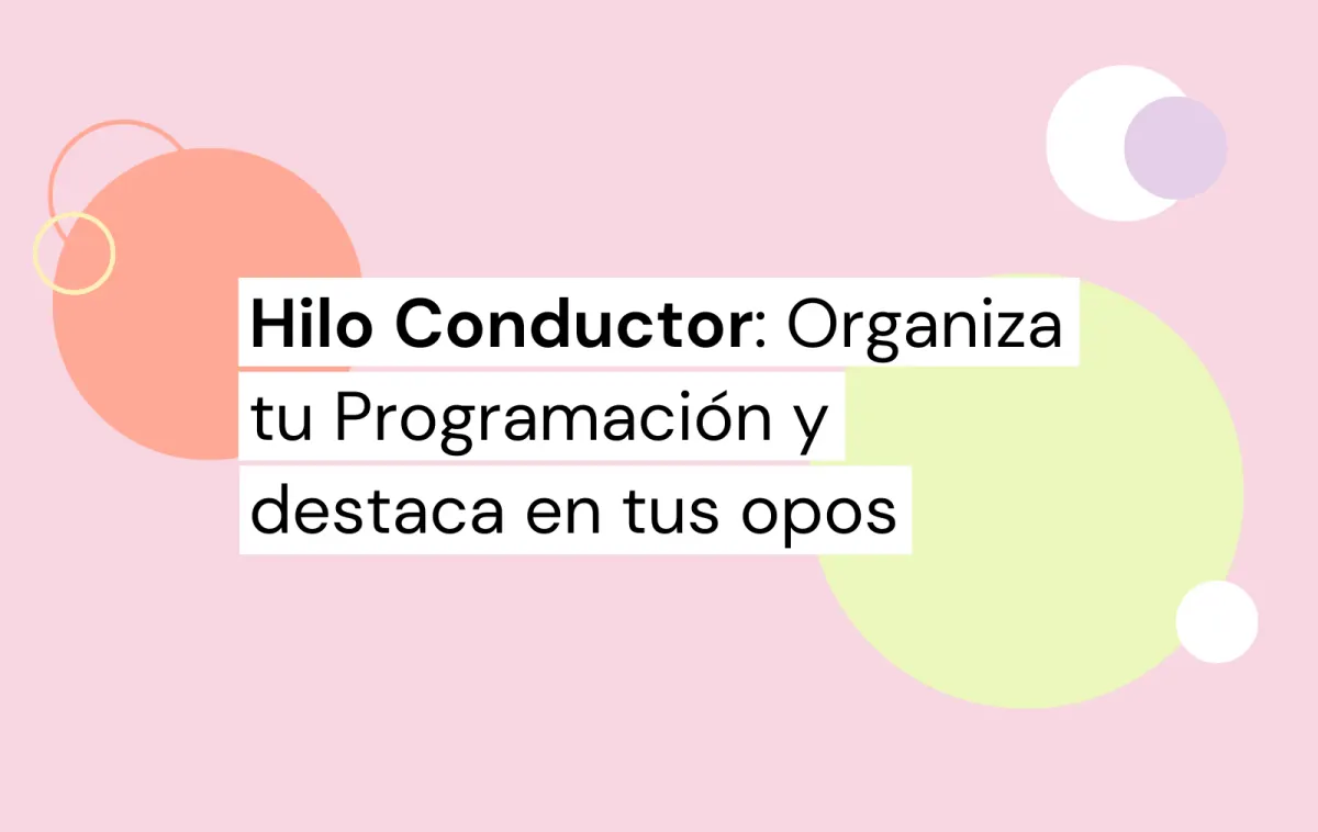 hilo conductor ejemplos