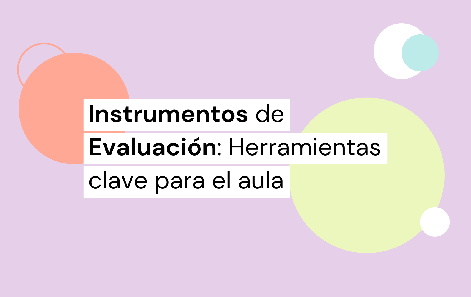 Instrumento de Evaluación