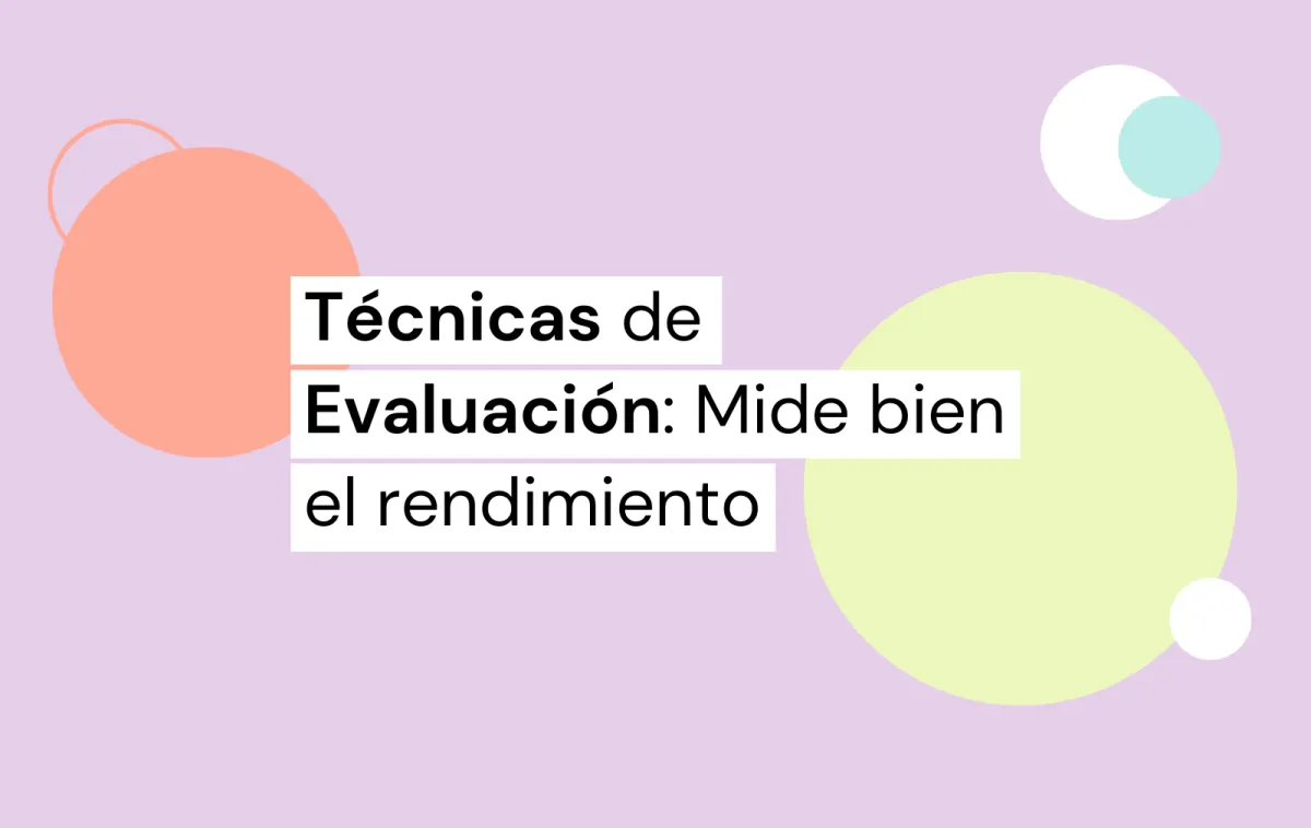 técnicas de evaluación