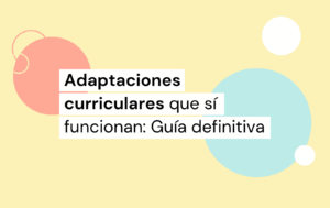 Adaptaciones curriculares