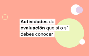 actividades de evaluación
