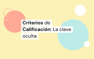 criterios de calificación