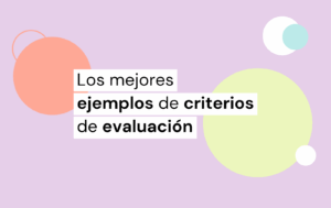 ejemplo de criterios de evaluación