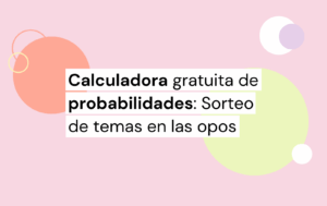sorteo temas oposiciones