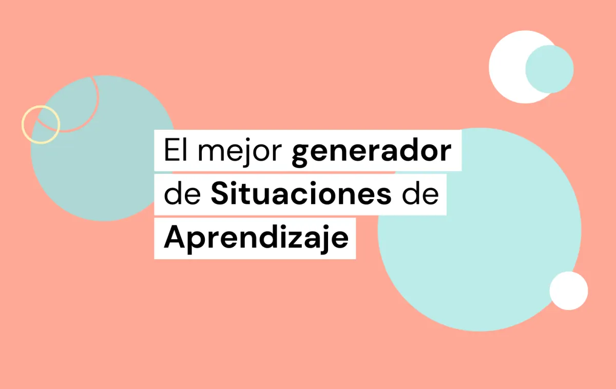 generador situaciones de aprendizaje