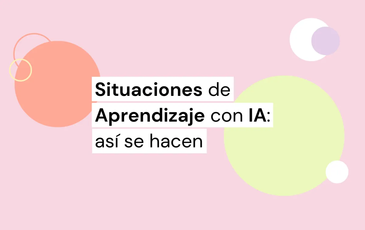 situaciones de aprendizaje ia