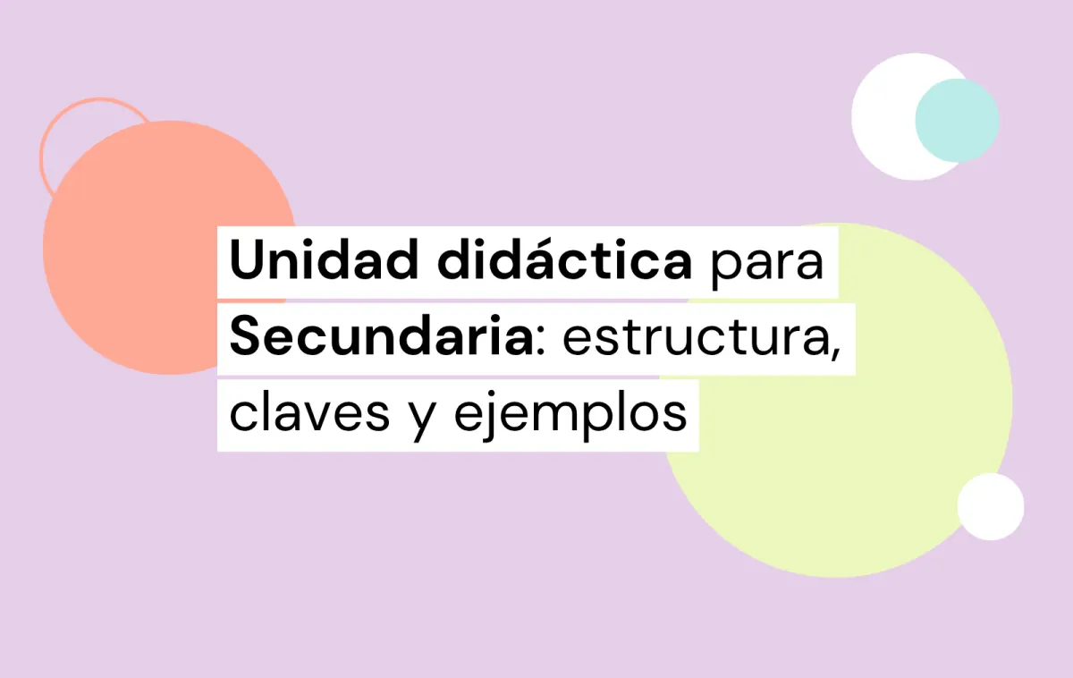 unidad didactica oposiciones secundaria