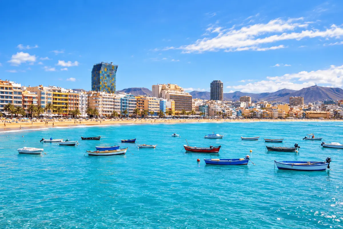 Costa de una de las islas Canarias